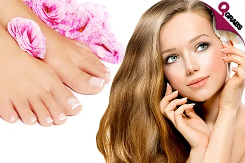 For QR250 Get an Anti-Aging Hair Lifting Treatment or QR350 Enjoy a Moroccan Bath PLUS a Body Smoking Treatment with a Blow Dry & a Pedicure! (QR550/QR799 Value)